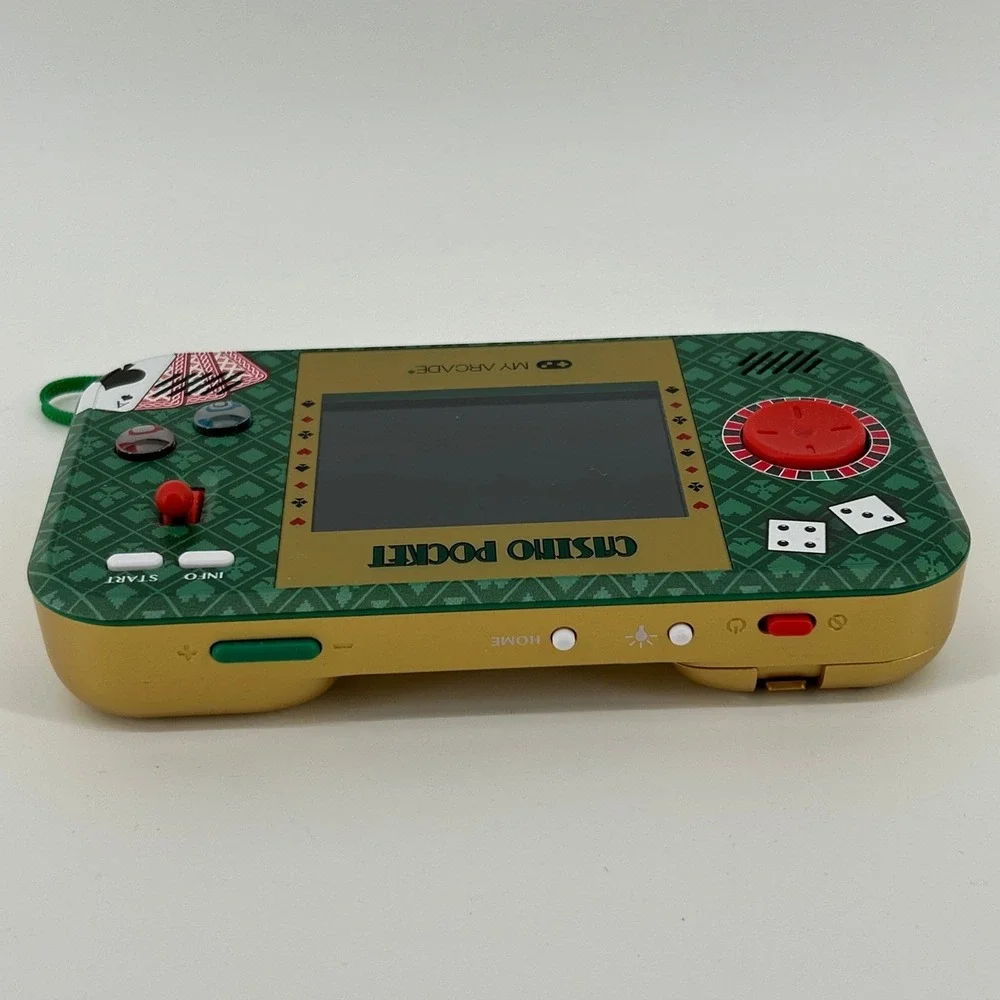 My Arcade Casino Pocket Player Max Handheld Game DGUN-3948 USB-C TESTED WORKS